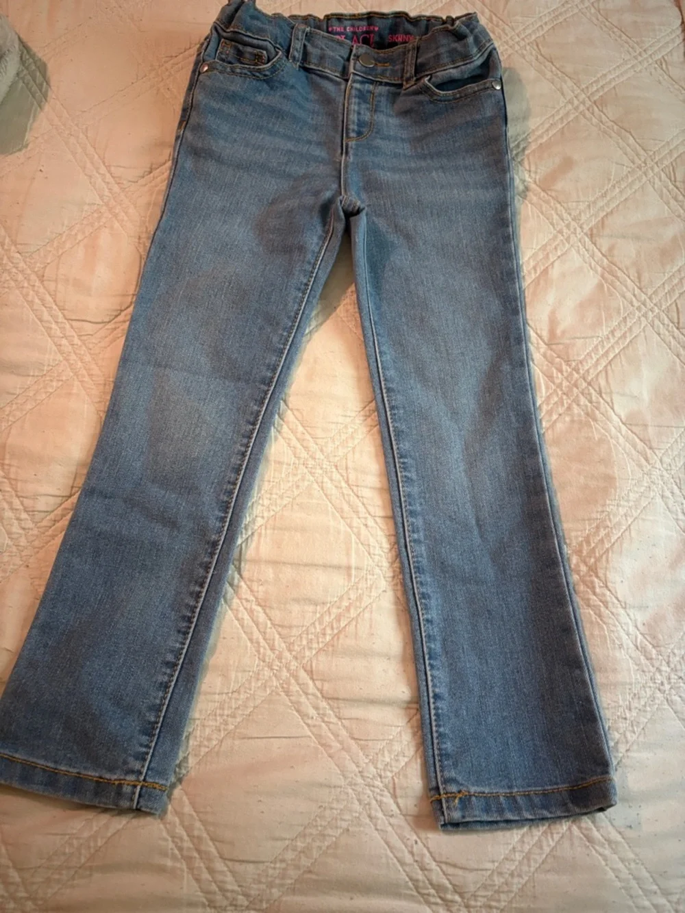 The Children's Place Light Blue Stretch Jeans - Slim Fit